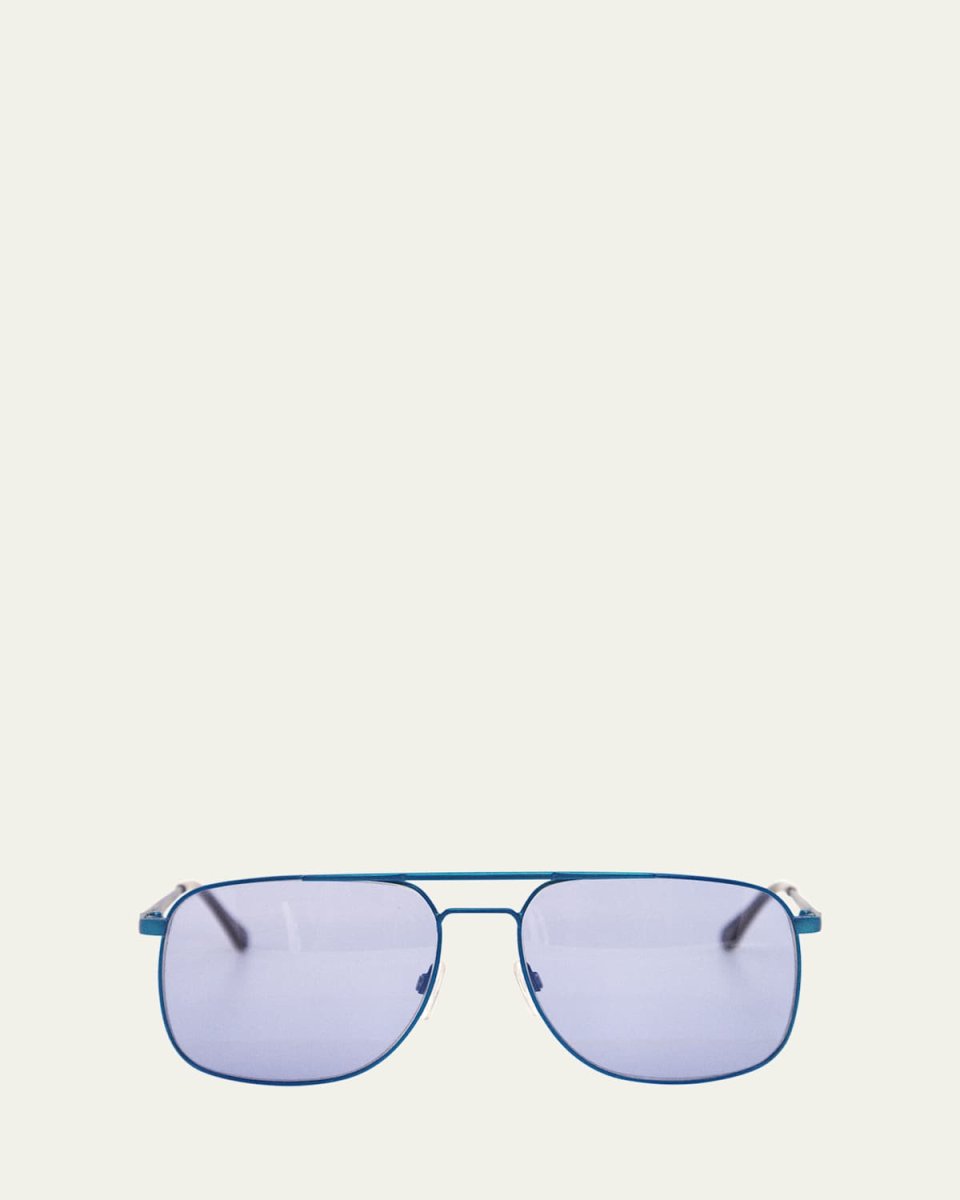 Toni Aviator Metal Sunglasses
